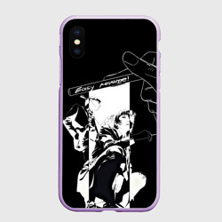 Чехол для iPhone XS Max матовый Easy revenge - Человек бензопила