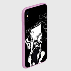 Чехол для iPhone XS Max матовый Easy revenge - Человек бензопила - фото 2