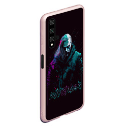 Чехол для Honor 20 Ведьмак в неоновом стиле - фото 2
