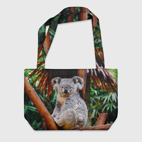 Пляжная сумка 3D Очень уставшая коала - фото 2