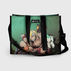 Сумка-шоппер 3D Zagreus and Melinoe - Hades 2