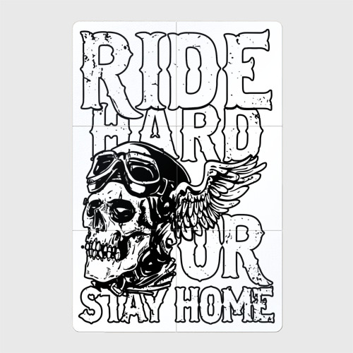 Магнитный плакат 2Х3 Ride or stay home