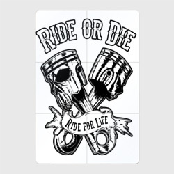 Магнитный плакат 2Х3 Ride for life