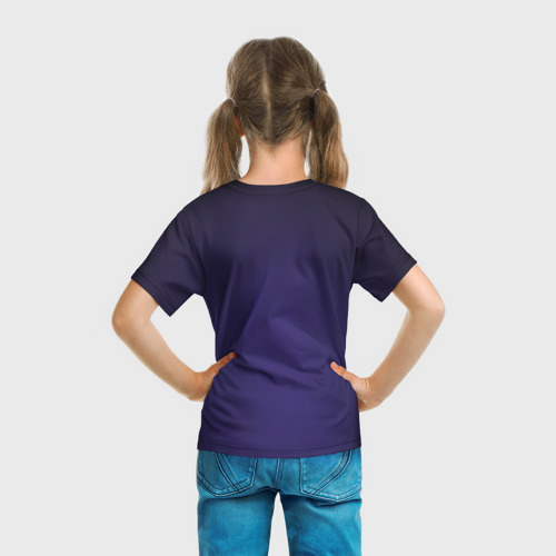 Детская футболка 3D Уэнздей, цвет 3D печать - фото 6