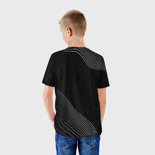 Детская футболка 3D Скарамуш - Геншин Импакт, цвет 3D печать - фото 4