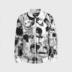 Детский бомбер 3D Blue Lock Pattern