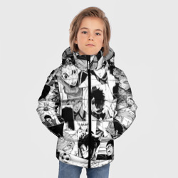 Зимняя куртка для мальчиков 3D Blue Lock Pattern - фото 2
