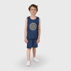 Детская пижама с шортами хлопок Готический витраж - фото 2