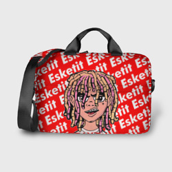 Сумка для ноутбука 3D Рэпер Lil Pump логотип Esketit