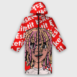 Мужской дождевик 3D Рэпер Lil Pump логотип Esketit