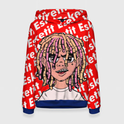 Женская толстовка 3D Рэпер Lil Pump логотип Esketit