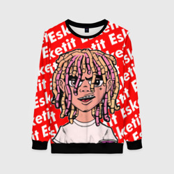 Женский свитшот 3D Рэпер Lil Pump логотип Esketit