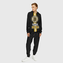 Мужской костюм с толстовкой 3D Бостон Брюинз - НХЛ - фото 2