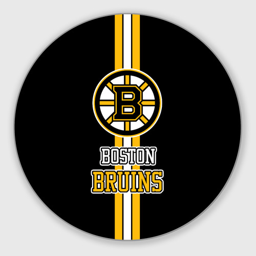 Круглый коврик для мышки Бостон Брюинз - НХЛ