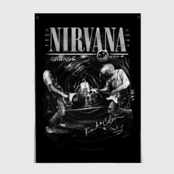 Nirvana music – Постер с принтом купить