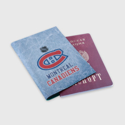 Обложка для паспорта матовая кожа Montreal Canadiens - NHL - фото 2