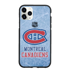 Чехол для iPhone 11 Pro Max матовый Montreal Canadiens - NHL