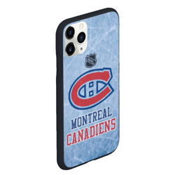 Чехол для iPhone 11 Pro Max матовый Montreal Canadiens - NHL - фото 2