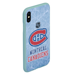 Чехол для iPhone XS Max матовый Montreal Canadiens - NHL - фото 2