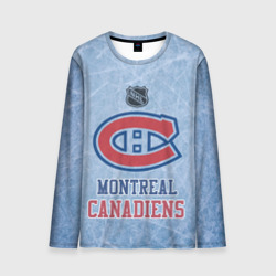 Мужской лонгслив 3D Montreal Canadiens - NHL