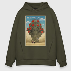 Мужское худи Oversize хлопок Nausicaa poster