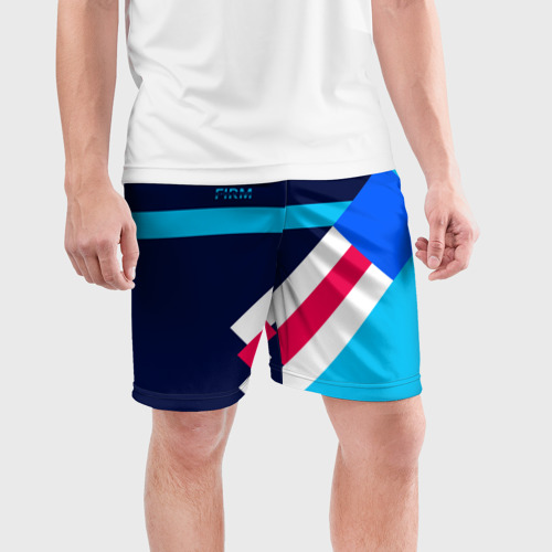 Мужские шорты спортивные Как из девяностых firm, цвет 3D печать - фото 3