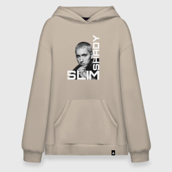 Худи SuperOversize хлопок Slim Shady Logo Eminem