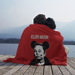 Плед 3D Elon Musk в кофте с ушками - фото 2