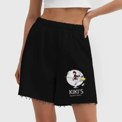 Женские шорты oversize футер хлопок Kiki and Jiji - фото 2