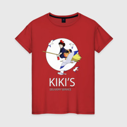 Женская футболка хлопок Kiki and Jiji
