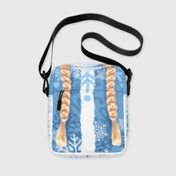 Сумка через плечо 3D Снегурочка с косами