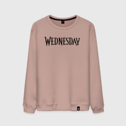 Мужской свитшот хлопок Logo black Wednesday