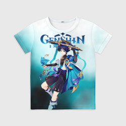 Детская футболка 3D Странник Скарамучча