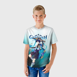 Детская футболка 3D Странник Скарамучча - фото 2