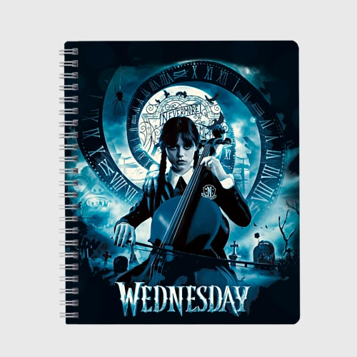 Тетрадь Wednesday addams 2022