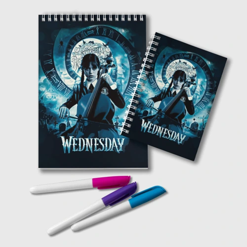 Блокнот Wednesday addams 2022