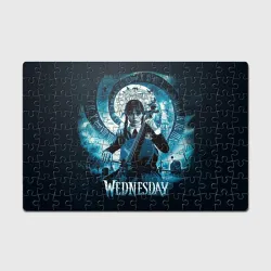 Головоломка Пазл магнитный 126 элементов Wednesday addams 2022