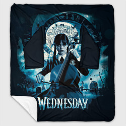 Плед с рукавами Wednesday addams 2022