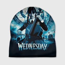 Шапка 3D Wednesday addams 2022