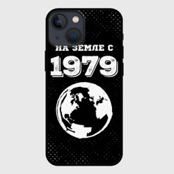 Чехол для iPhone 13 mini На Земле с 1979: краска на темном