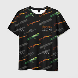 Мужская футболка 3D Оружие - Modern Strike online