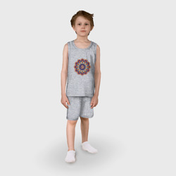 Детская пижама с шортами хлопок Мандала Ом - фото 2