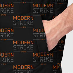 Жилет с принтом Pattern Modern Strike online для женщины, вид на модели спереди №4. Цвет основы: светло-серый