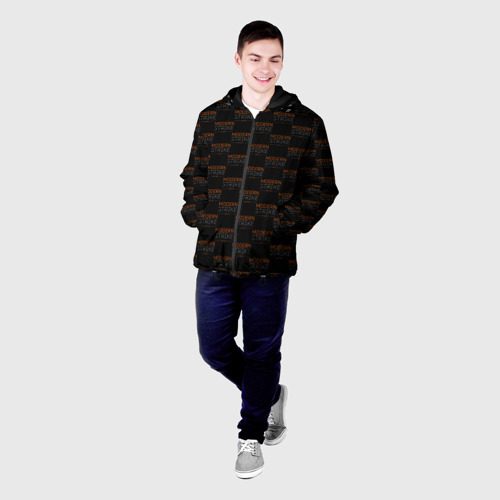 Мужская куртка 3D с принтом Pattern Modern Strike online, фото на моделе #1