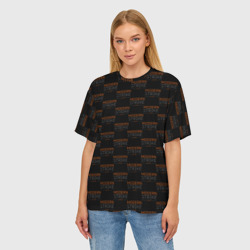 Женская футболка oversize 3D Pattern Modern Strike online - фото 2