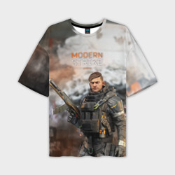 Мужская футболка oversize 3D Персонаж - Modern Strike online