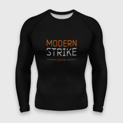 Мужской рашгард 3D Логотип Modern Strike online