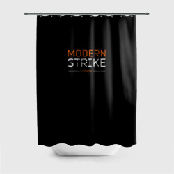Штора 3D для ванной Логотип Modern Strike online