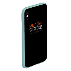 Чехол для iPhone XS Max матовый Логотип Modern Strike online - фото 2