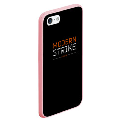 Чехол для iPhone 5/5S матовый Логотип Modern Strike online - фото 2
